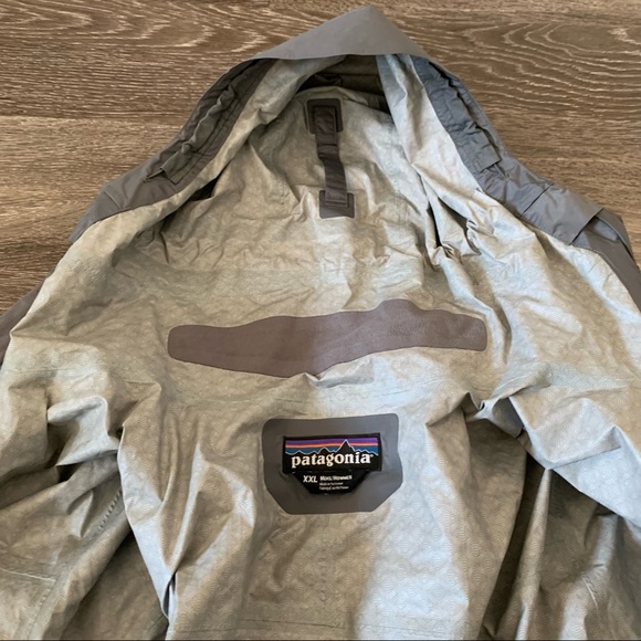 Patagonia Men’s Gray Windbreaker Light Jacket XXL - Picture 13 of 13
